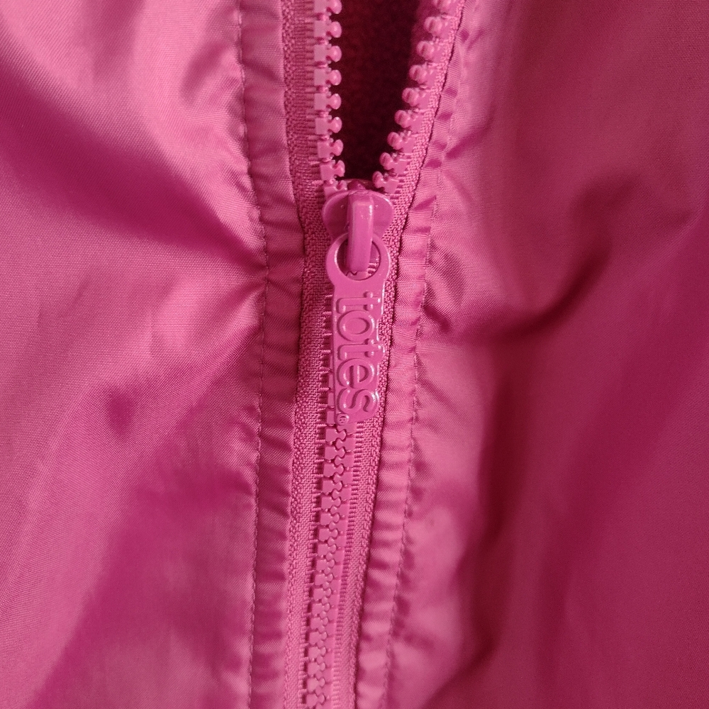 Vibrant Pink Full Zip Lined Jacket With Removable Hood - Picture 5 of 9